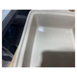 2PCS Le Creuset Heritage Stoneware Baker Set