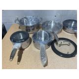 12PCS Cookware Set Stainless Steel