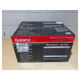 Galanz 0.9 Cu ft Air Fry Countertop Microwave, 900 Watts, Stainless Steel, New