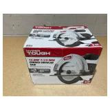Hyper Tough 12 Amp Corded 7-1/4 inch Circular Saw with Steel Plate Shoe, Adjustable Bevel, Blade & Rip Fence