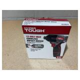 Hyper Tough 12V Max Lithium-Ion Cordless Impact Driver with 1.5Ah Battery and Charger, ¼-inch Quick Release Chuck