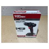 Hyper Tough 20V Max Brushless Cordless Drill Driver with 1.5Ah Lithium-Ion Battery and Charger