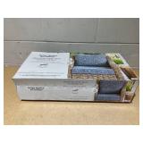 Better Homes & Gardens 24"x 24" Premium Blue & Green Medallion Outdoor Deep Seat Cushion