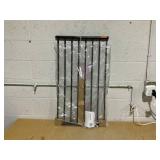 Regalo Extra Tall Stairway and Hallway Walk Through Baby Gate, Black