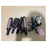 Nicebay Curling Iron, Professional Instant Heat Up Hair Curling Wand Set, Curling Wand
