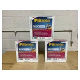 LOT OF 12 - Filtrete MPR 1600 Ultra Allergen, Bacteria & Virus Air Filters (12 x 12 x 1)