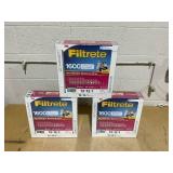 LOT OF 12 - Filtrete MPR 1600 Ultra Allergen, Bacteria & Virus Air Filters (12 x 12 x 1)