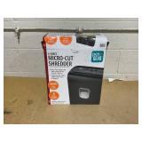 Pen+Gear 6-Sheet Cross-Cut Paper/Credit Card Shredder with 3.7 Gallon Bin, Black, Home & Office Use