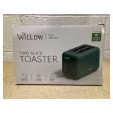 Willow Kitchen 2-Slice Toaster with Wide Slots