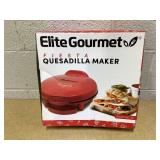 Elite Gourmet EQD-118 Electric Non-Stick 11" Quesadilla Maker