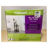 Vibrant Life 7-Level 65" Multi-Functional Cat Tree Activity Tower with Hammock