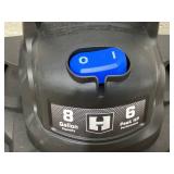 HART 8 Gallon 6 Peak HP Stainless Steel Wet/Dry Vacuum