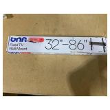 onn Fixed TV Wall Mount for 32" to 86" TVs, holds up to 120 lbs