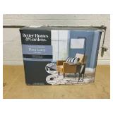 Better Homes & Gardens Brand Matte Black Floor Lamp with Magazine Rack
