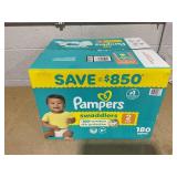 Pampers Swaddlers Diaper Size 2 180 Diapers