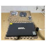 onn 24" FHD (1920 x 1080p) 100hz Office Monitor with 6.07 ft HDMI Cable, Black