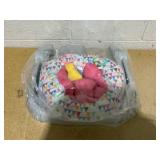 Summer Infant Learn-to-Sit 2-Position Floor Seat (Funfetti Pink)  Sit Baby Up in This Adjustable Baby Activity Seat