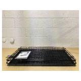 Vibrant Life Wire Dog Crate, Double-Door, Divider and Leak-Proof Tray