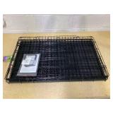 Vibrant Life Wire Dog Crate, Double-Door, Divider and Leak-Proof Tray