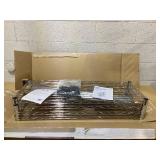 Hyper Tough 4 Tier Wire Shelf Unit, Chrome, 1400 lb. Capacity