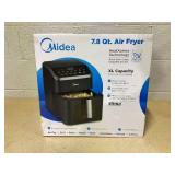 Midea 7.8 Qt Air fryer with Heat Express Technology, 9-in-1 Programs