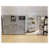 Members Mark Home 4-Tier Steel Shelving