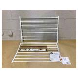 Regalo Extra Wide 2-in-1 Stairway and Hallway Baby Safety Gate with Mounting Kit Ages 6 to 24 Months
