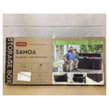 Keter Samoa Outdoor Weather-Resistant 71 Gallon Resin Deck Box