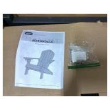 Keter Everest Adirondack Chair with Integrated Cupholder