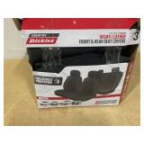 Genuine Dickies 3-Piece Black Peterson Seat Covers