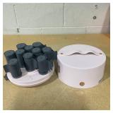 Hairitage Ceramic Thermal Hot Rollers for all hair types & textures, 10 Piece Set