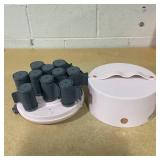 Hairitage Ceramic Thermal Hot Rollers for all hair types & textures, 10 Piece Set