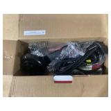Hyper Tough 6 Amp Corded Angle Grinder with Handle, Adjustable Guard, 4-1/2 inch Grinding Wheel & Wrench, New Condition