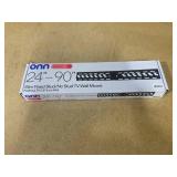 onn No Stud Mount for 24" to 90" TVs, ETL Listed, Fixed/No Stud, Holds up to 150 lbs