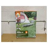 Ozark Trail Camping Folding with Easy Setup Cot, Gray, Adult,75.6in x 25 in x 8.46in, Polyester