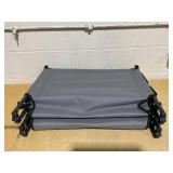 Ozark Trail Camping Folding with Easy Setup Cot, Gray, Adult,75.6in x 25 in x 8.46in, Polyester