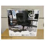 Serta Mid-Back Office Chair With Mesh Accents And Memory Foam