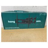 onn Corner Full Motion TV Mount for 37" to 70" TVs, UL Listed, swivel ±60°, up to ±20°Tilting