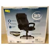 Serta Mid-Back Office Chair With Mesh Accents And Memory Foam