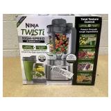 Ninja TWISTi HIGH-SPEED Blender DUO - SS151: 1600W Smoothie & Ice Crusher, 7 Speeds