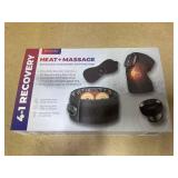 Fit Foundry 4-in-1 Heat & Massage Recovery Pack for Relief