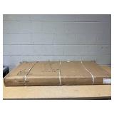 Hirsh Ready-to-Assemble Wide Mobile Metal Desk for Home Office