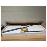 Hirsh Ready-to-Assemble Wide Mobile Metal Desk for Home Office