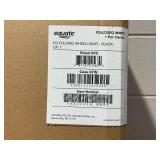 Equate Lightweight Foldable Steel Wheelchair with 18" Seat and Swing-Away Footrests, 350 lb Capacity