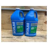 Lot of 2 - ECOLAB 1 Gal. High Traffic Low Maintenance Non Slip Floor Finish