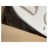 TOTO Drake Elongated Universal Height TORNADO FLUSH Toilet Bowl with CEFIONTECT, Cotton White - C776CEFG#01