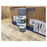 Lot of 12 - Granite, Rust-Oleum American Accents 2X Ultra Cover Satin Spray Paint- 12 oz