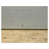 RED LANTER 6 ft. Tall White Temporary Cardboard Folding Screen - 4 Panel (damaged)