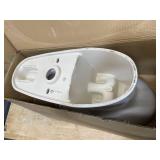 TOTO Drake Elongated Universal Height TORNADO FLUSH Toilet Bowl with CEFIONTECT, Cotton White - C776CEFG#01