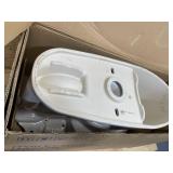 TOTO Drake Elongated Universal Height TORNADO FLUSH Toilet Bowl with CEFIONTECT, Cotton White - C776CEFG#01